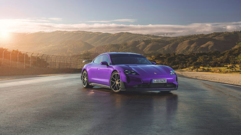 ปอร์เช่เปิดตัว Porsche Tayca Turbo GT รถสปอร์ตไฟฟ้าแรงที่สุดในประวัติศาสตร์ บิดทะยานทะลุสถิติสนาม Laguna Seca และ Nürburgring